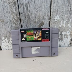 Jungle Strike (Super Nintendo Entertainment System, 1995) SNES
